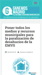 Mobile Screenshot of ganemosmadrid.info